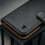 Black Leather Detachable Case for iPhone 17 Pro Max