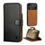 Black Leather Detachable Case for iPhone 17 Pro Max