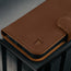 Nubuck Dark Brown Detachable Case for iPhone 17 Pro Max