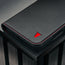 Black Leather Case (with Red Stitching) for iPhone 17 Pro