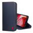 Navy Blue Leather Case for iPhone 17