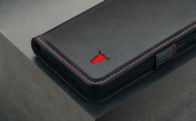 Samsung Galaxy S25+ Leather Case (with Stand Function) Feature Focus