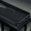 Microfibre lining of the Black Leather Bumper Case for Galaxy S26 Ultra